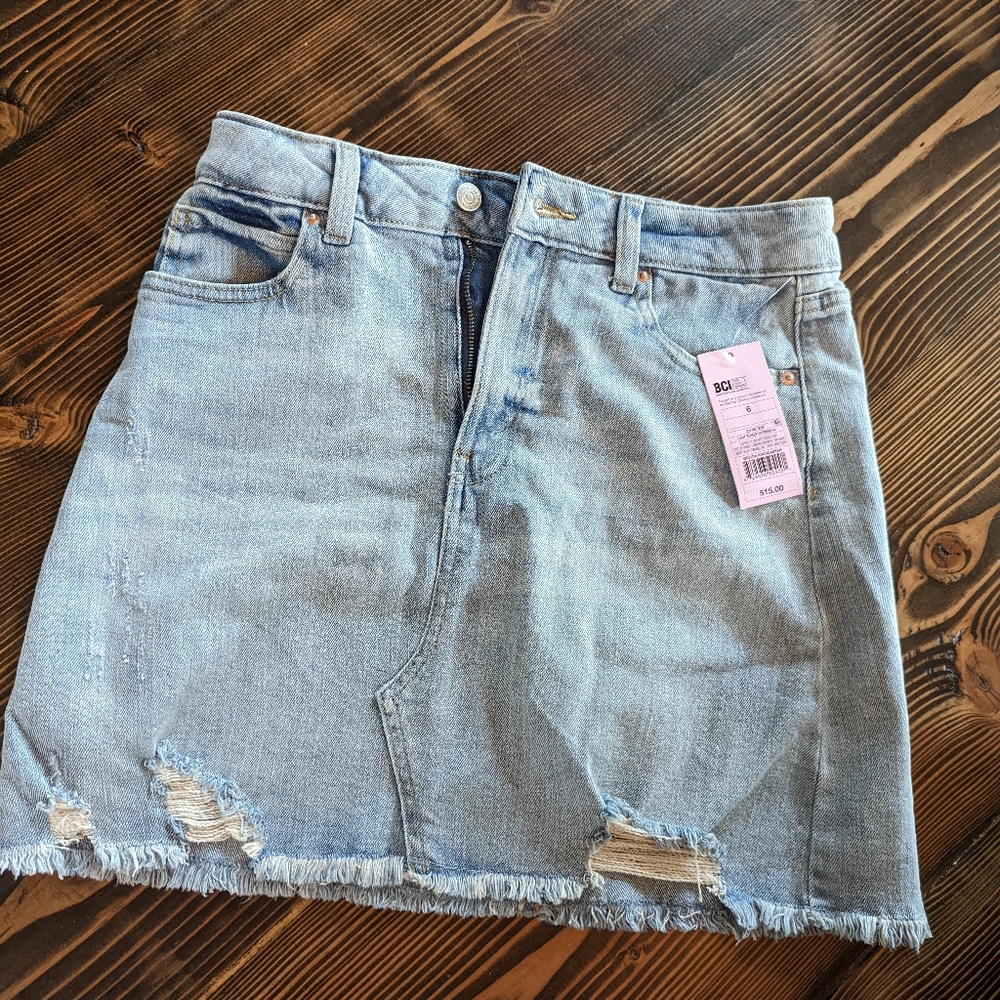 Wild fable high-waisted denim skirt
